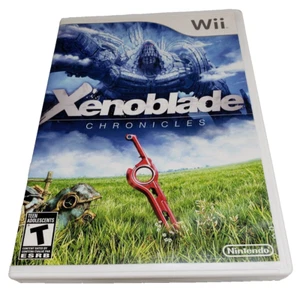 🔴Xenoblade Chronicles (Wii, 2012) Complete W/Inserts - Picture 1 of 6