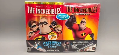 The Incredibles 2-disc Collector's Ed DVD + CdRom Print Studio Set BRAND NEW !!! - Image 1 of 2