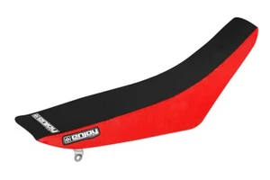 2004 - 2009 HONDA CRF 250 SEAT COVER by Enjoy MFG RED & BLACK GRIPPER #53 - Picture 1 of 3