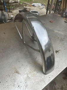 Guardabarros delantero 75 76 Yamaha RS100C RS100 RS 100 OEM - Imagen 1 de 4