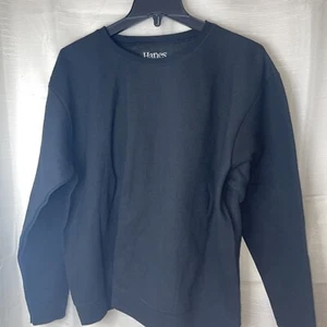 Hanes Comfort Blend Soft Sweats With Eco Smart Yarn Boys Sweatshirt Size XL Blac - Picture 1 of 6