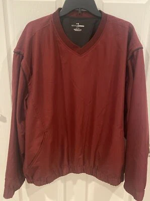 Grand Slam Golf ~ V Neck Pullover Burgundy Men's XL Zip off Sleeves and  Pockets - Image 1 of 4