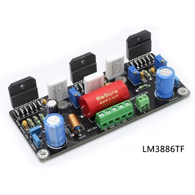 1pc LM3886TF X3 Assembled Parallel 150W Pure DC Mono-Verstärker Board - Bild 1 von 3
