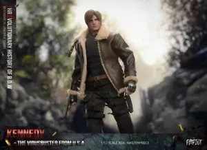 The Patriot Studio 1/12 Resident Evil Leon Kennedy 6" Figura Estatua Modelo Juguete - Imagen 1 de 7