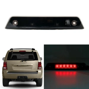 Black LED Third 3rd High Mount Brake Light For Jeep Grand Cherokee MK3 2005-2010 - Foto 1 di 10