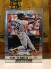 2014 Panini Prizm #151 Rickey Henderson