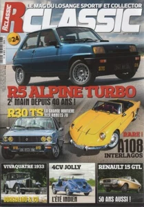RCLASSIC 24 INTERLAGOS A108 CABRIO R30 TS RENAULT 5 ALPINE TURBO 4CV GHIA JOLLY - Imagen 1 de 3