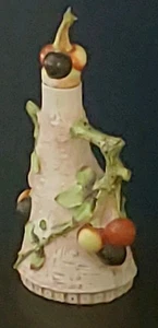 19th Century Victorian Era Majolica Cruet Bottle Fruit   - Picture 1 of 9