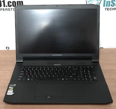 Eluktro 17.3" N170RF1 Pro Gaming Laptop i7-6700 16gb ram 256gb SSD Parts NO Boot - Image 1 of 4
