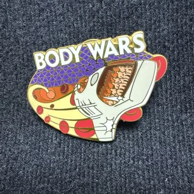 Prendedor WDW Disney Epcot Maravillas de la Vida Pabellón Body Wars Paseo Atracción Cerrada Foto 1 de 2