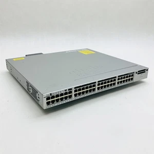 Cisco Catalyst WS-C3850-48U-S 48-Port UPOE Gigabit Switch mit 1*PWR-C1-1100WAC PSU - Bild 1 von 7