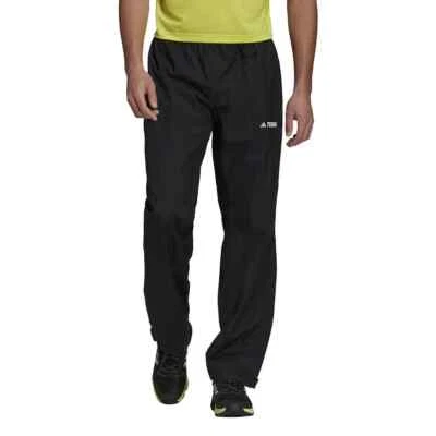 ADIDAS TERREX MULTI RAIN.RDY TWO LAYER WATERPROOF TROUSERS - ALL SIZES - BLACK - Image 1 of 4