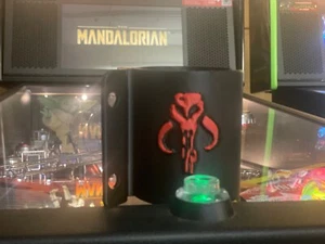 The Mandalorian Themed Cup Holder for Stern Pinball Machines - Picture 1 of 1