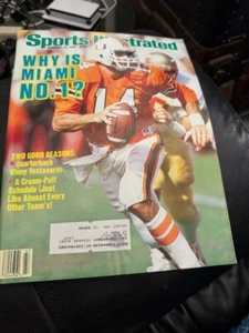 Sports Illustrated November 24 1986 Why is Miami No.1? Magazine - Picture 1 of 3