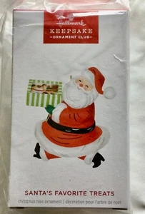 Hallmark 2025 KOC Club Santa's Favorite Treats - Picture 1 of 1