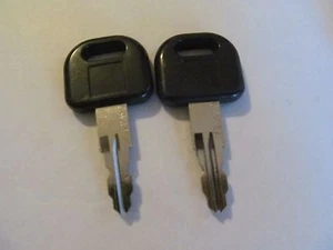 2 Keys CW417 FIC Entry Door Lock Handle Knob Deadbolt RV Motorhome Trailer Key - Bild 1 von 1