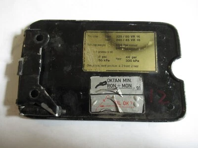 Puerta de gas combustible Porsche 928 S negra 1980-1984 92800650800 Foto 1 de 4