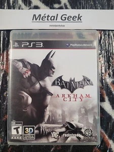 Batman Arkham City Ps3 CIB EN/FR/ESP probado ¡Envío gratuito en Canadá!! - Imagen 1 de 4