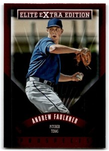 2015 PANINI ELITE EXTRA EDITION ANDREW FAULKNER TEXAS RANGERS #12
