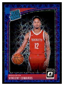 2018 Optic Blue Velocity Rated Rookie VINCENT EDWARDS #185