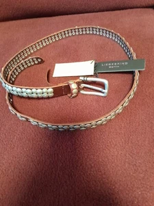 Liebeskind Berlin / Ledergürtel /Original LKB52 / Braun Pink 95 cm Damen - Bild 1 von 8