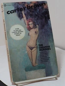 The Creative Murders by Carter Brown - Signet T4520 - Al Wheeler - 1971 - Picture 1 of 2