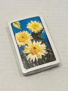 Vintage Sunflowers Deck Of SEALED Playing Cards U.S. Playing Card Company - Picture 1 of 11