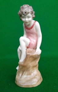 ROYAL DOULTON - DANCING EYES & SUNNY HAIR - PROTOTYPE COLOURWAY - HN4492. - Picture 1 of 9