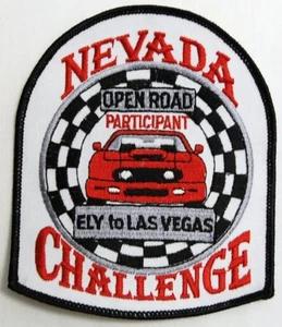 NEVADA OPEN ROAD CHALLENGE Race Ely to Las Vegas Participant Jacket Patch - Picture 1 of 1
