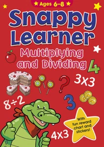 Snappy Learner Book Children's Multiply & Dividing Learning & Reward Chart 6-8yo - Imagen 1 de 1