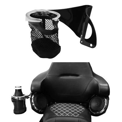 Portavasos para pasajeros apto para Harley Touring Road Glide FLTRU 2016-2023 17 Foto 1 de 4