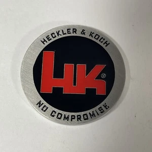 Moneda Desafío Heckler & Koch HK G36K, Latón con Acabado Plata Antigua, Nueva - Imagen 1 de 3