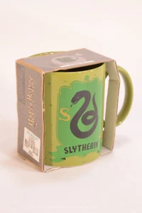 Harry Potter Licensed Ceramic Slytherin House Logo Mug Collectible Gift New - Picture 1 of 5