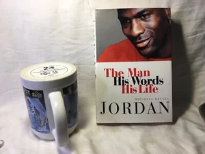 Jordan  The Man His Words His Life And Michael Jordan & 23 Commemorative Tankard - Picture 1 of 8