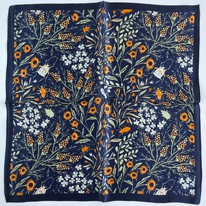 100% Pure Mulberry Silk Multicolour Scarf -Collection IX - Picture 1 of 30