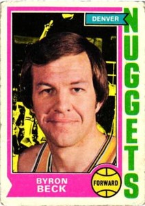 BYRON BECK 1974-75 Topps Basketball #264  READ FOR $1 PROMO RULE  B17R4S24P5