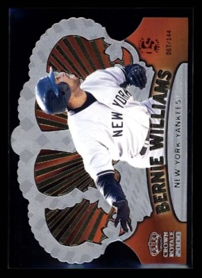 Bernie Williams 2000 Pacific Crown Royale Serie Limitada #98 67/144 Foto 1 de 2