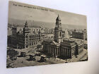 Post Office & Berea From New Town Hall. Durban. South Afrca.  Vintage Postcard