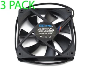 3-PACK XSPC Xinruilian 120mm PWM 500-2000RPM Fan - Picture 1 of 3