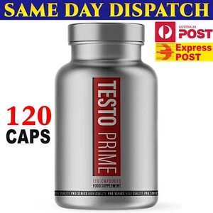 Official Testoprime Men. 120 Capsule - Picture 1 of 3