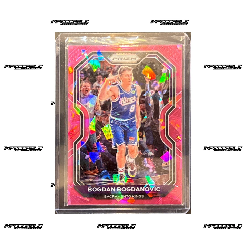 2020-21 Panini Prizm - Pink Ice Prizm #27 Bogdan Bogdanovic - Image 1 of 1