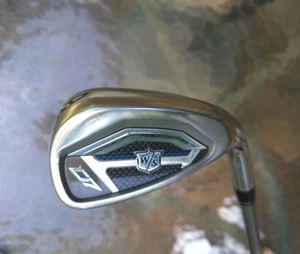 Wilson Staff D7 Single 9 Iron UST Recoil F3 Regular Flex Graphite Shaft RH EUC - Picture 1 of 9