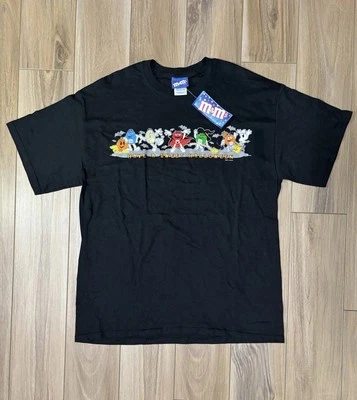 Camiseta De Colección M&M Oficial Temática Halloween Negra Talla L M&M's Etiquetas Marca Foto 1 de 4