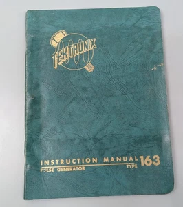 Tektronix Manual for Pulse Generator Type 163 - Picture 1 of 11