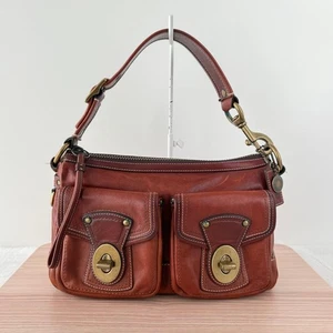 Bolso COACH Legacy 65 Aniversario Bolsillo Solapa Bolso de Hombro Usado JPN - Imagen 1 de 14
