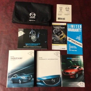 2015 MAZDA 6 SPORT TOURING GRAND COMPLETE OWNERS MANUAL BOOKS CASE ALL MODELS - Picture 1 of 7