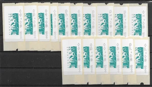 SINGAPUR @ 1984 ETIQUETAS ATM MNH @Az.758 - Imagen 1 de 1