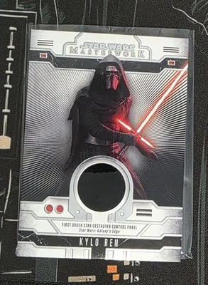 KYLO REN 2024 TOPPS STAR WARS MASTERWORK RESISTANCE PATCH First Order Card - Image 1 of 2