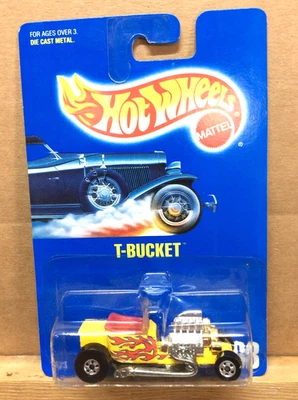 Hot Wheels Blue Card Mainline T-Bucket Collector #68 excelente tarjeta Foto 1 de 2