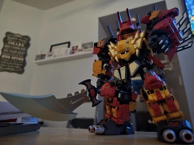 Figura de acción JiGuangMao Steel Kiddy Party JGM-SKP01 Predaking Ferocity Foto 1 de 4